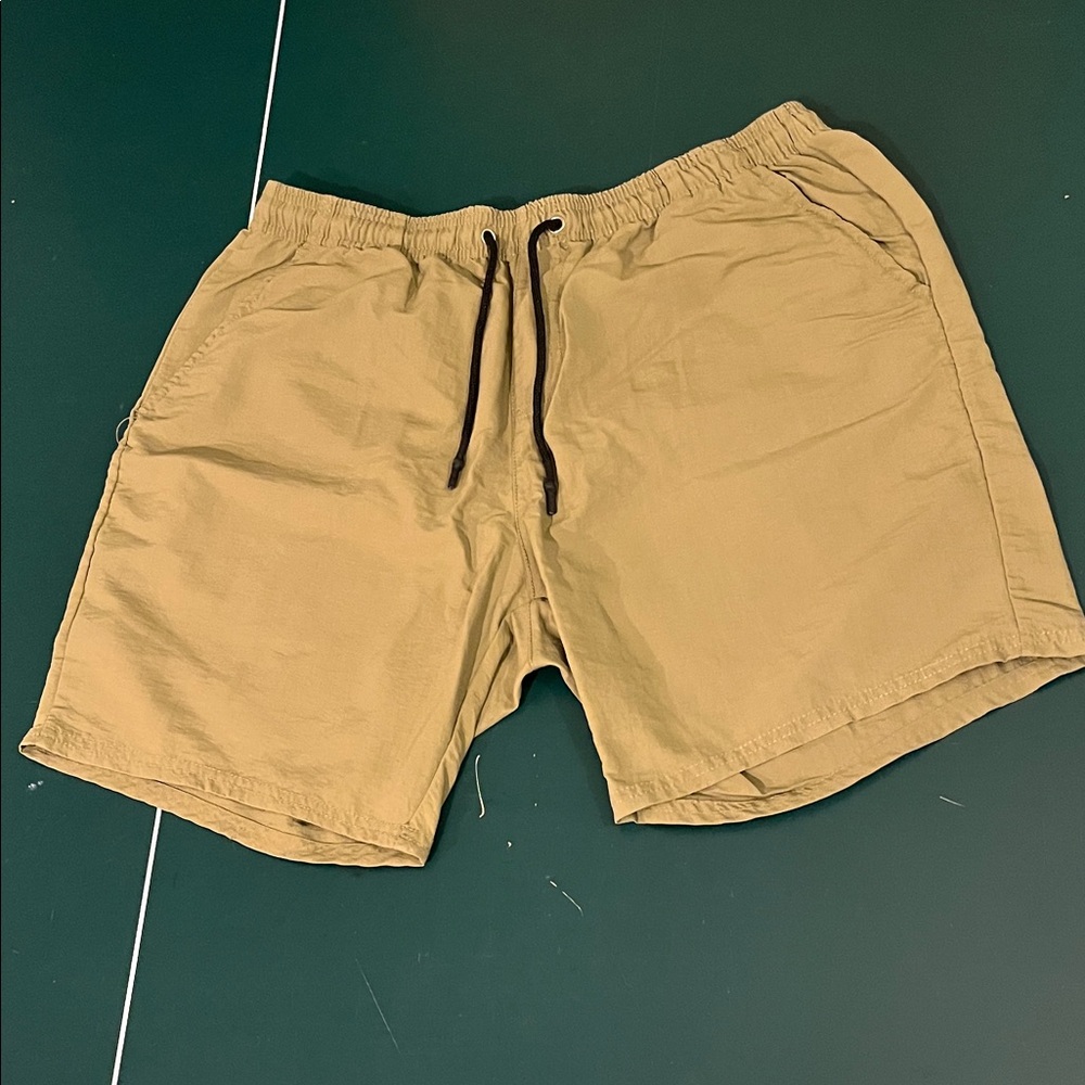 Lira Khaki Hybrid Shorts